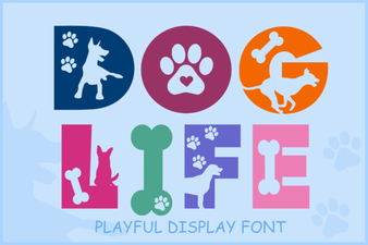 Dog Life Font: Design Projects & Inspiration