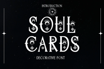 Soul Cards Font: Crafting Spiritual Typography Designs