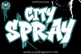 City Spray Font Tutorials & Design Projects
