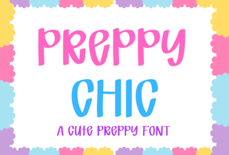 How to Design with Preppy Chic Fonts