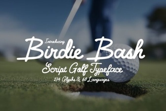 Birdie Bash Font Design Ideas & Creative Uses